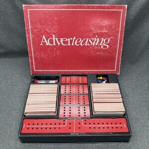 Vintage 1988 Adverteasing Board Game Slogans Commercials Jingles Cadaco No 800